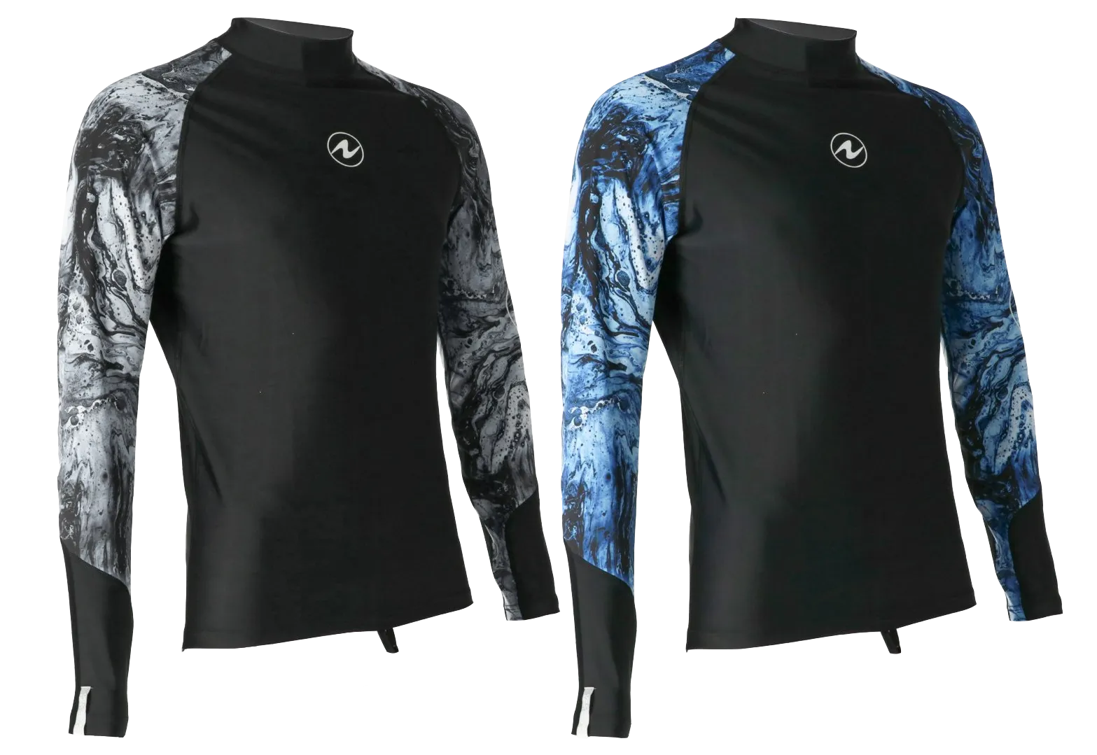 Aqua Lung Men's Long Sleeve Aqua Rash Guard