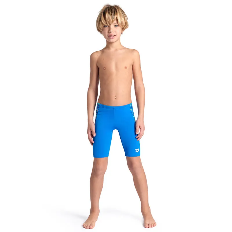 Arena - Pooltiles Boys Jammer - Blue/Blue Multi