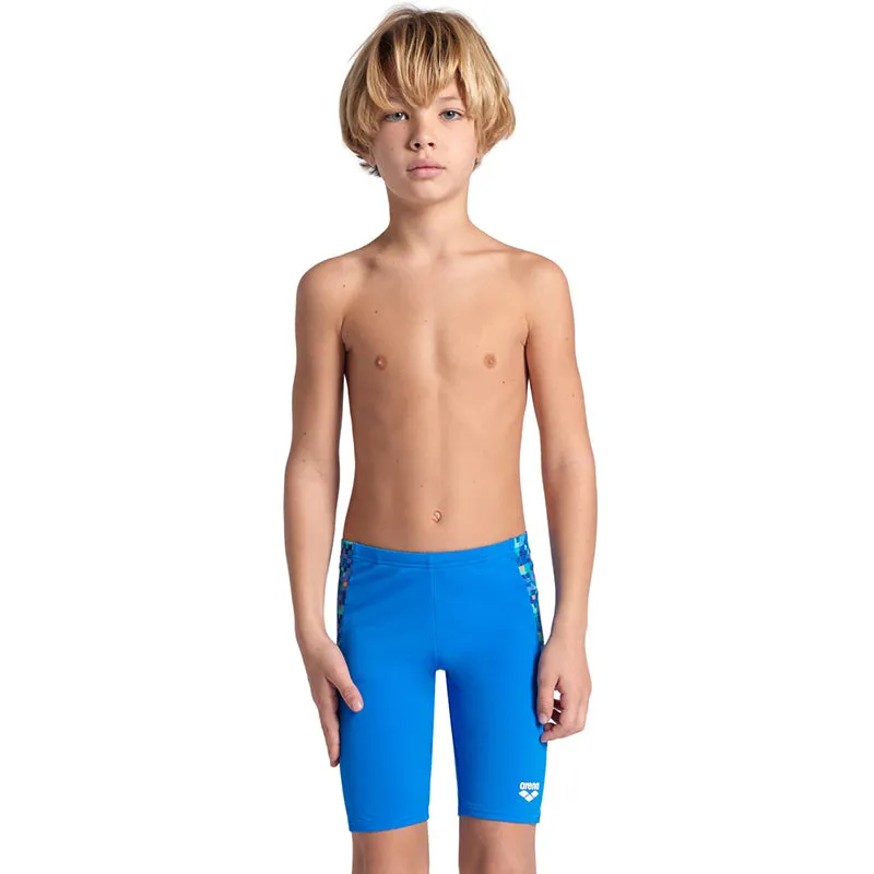 Arena - Pooltiles Boys Jammer - Blue/Blue Multi