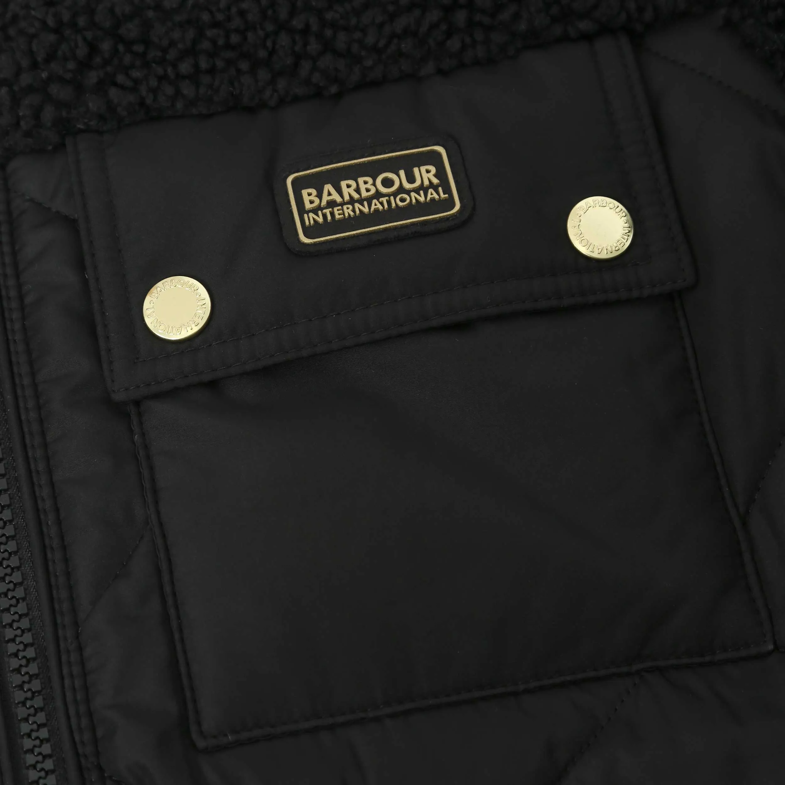 Barbour Jemison Ladies Quilted Jacket in Black