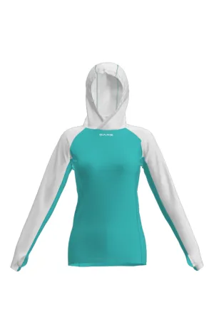 Bare Eclipse Hooded Women's Rashguard 50  UV and PFC Free