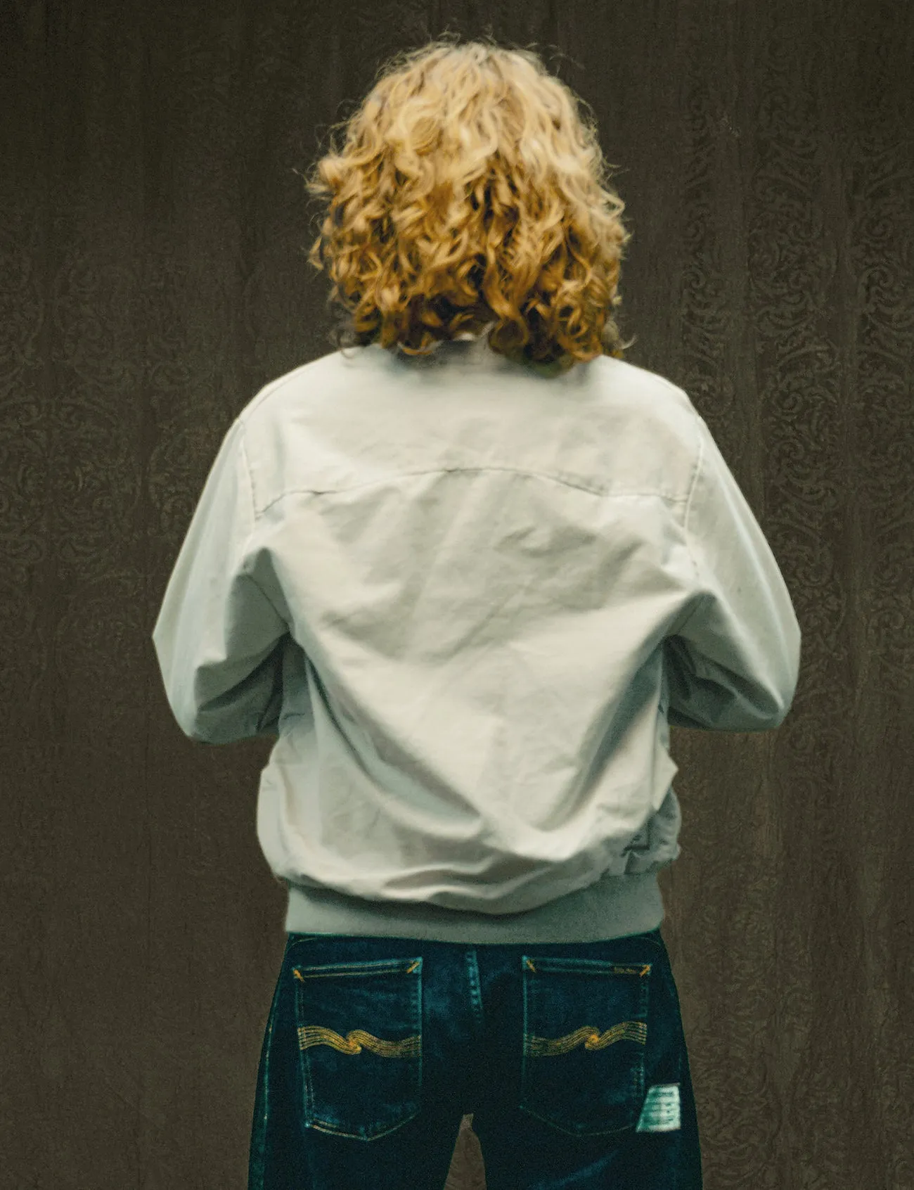 Classic Harrington Jacket in White