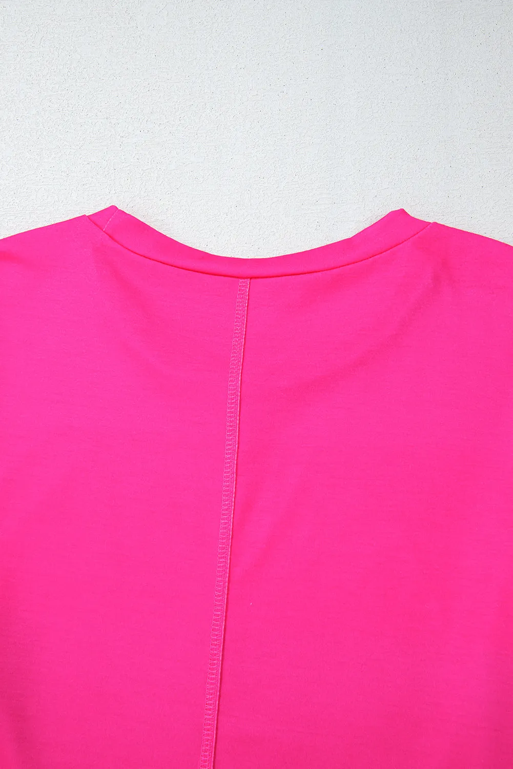 Compare and Contrast Top (pink/green)