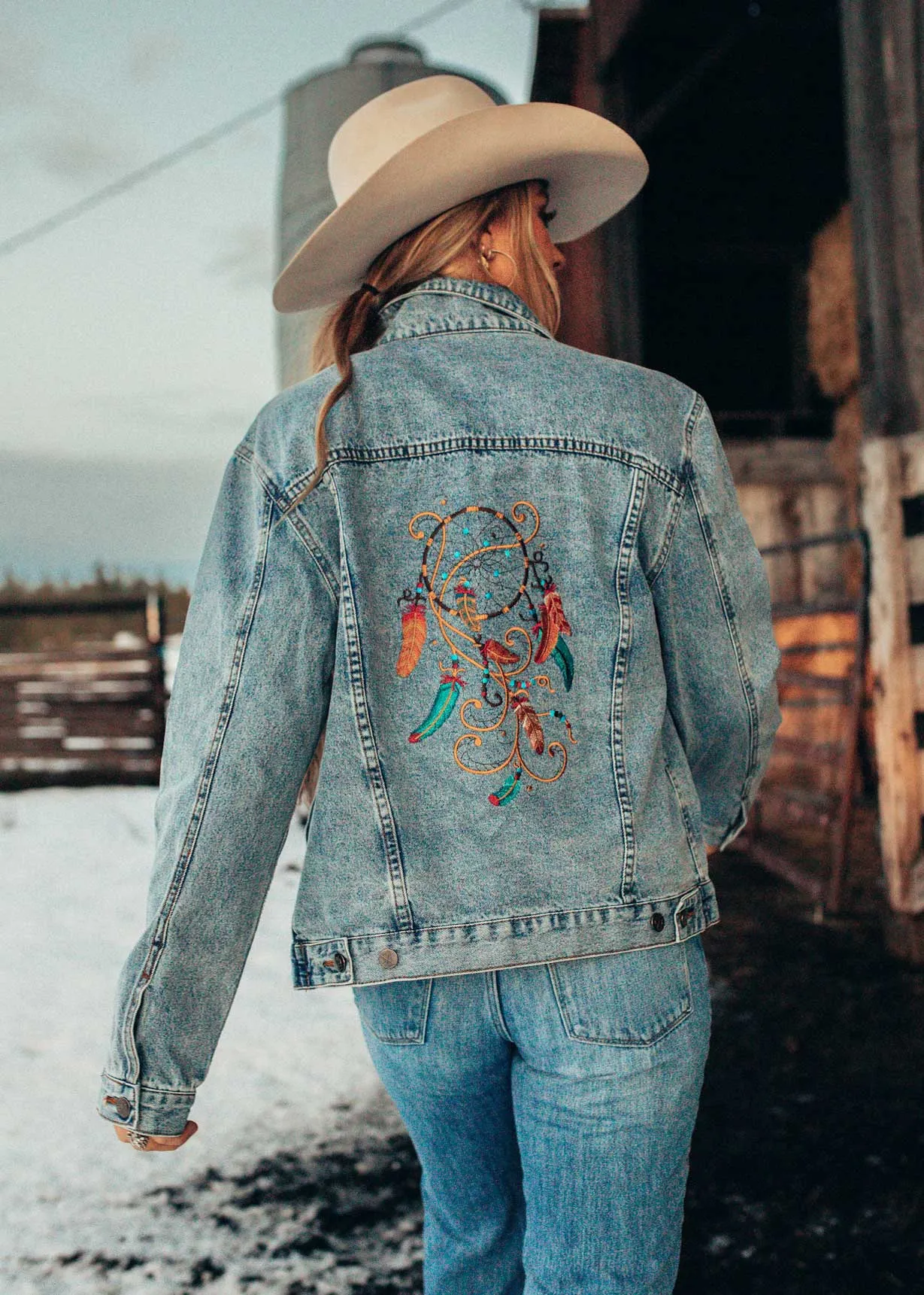 Dream Catcher Denim Jacket