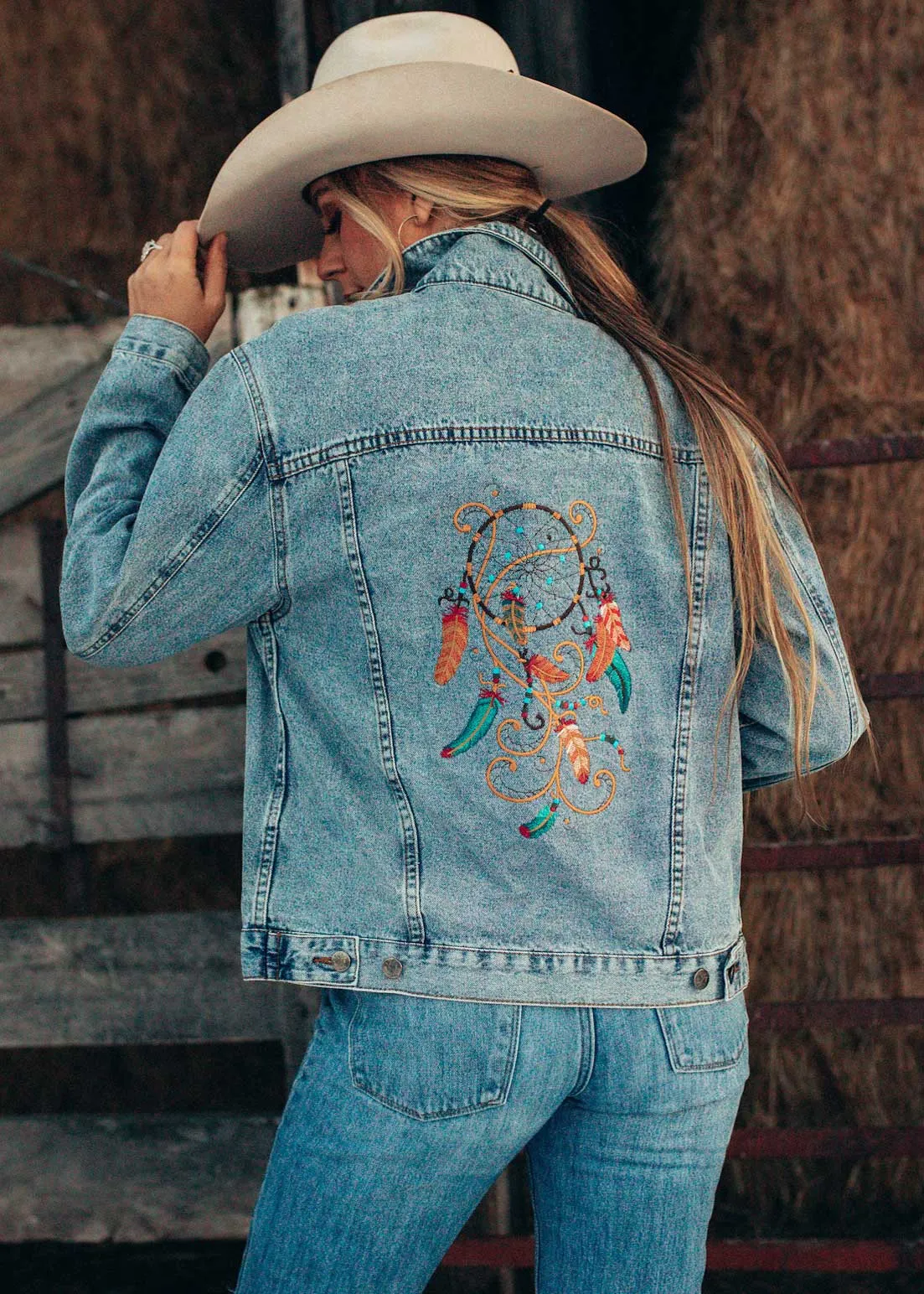 Dream Catcher Denim Jacket