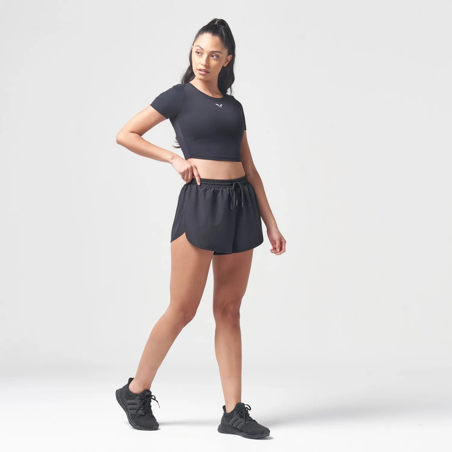 Essential Running Shorts - Black