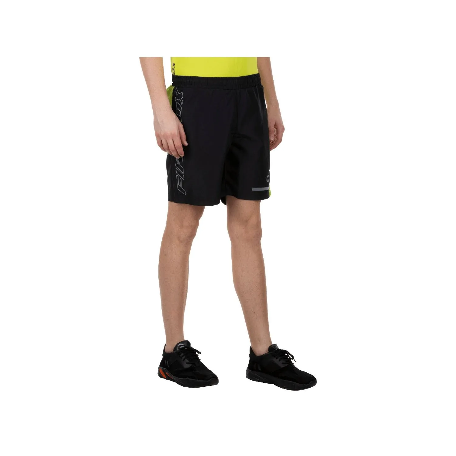 Firefox Quick Dry Mens Running Shorts - Black