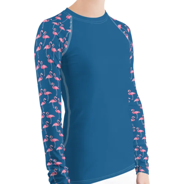 Flamingo Women's Rash Guard