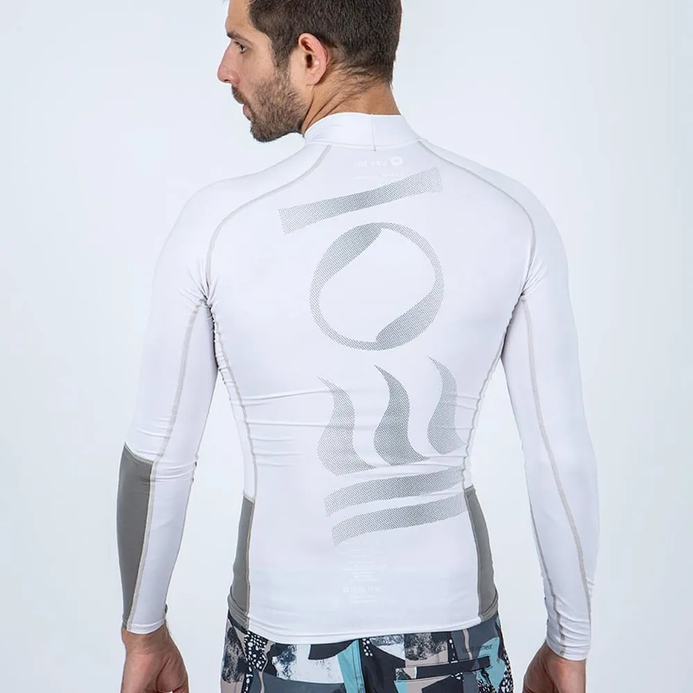 Fourth Element Men's Long Sleeve Hydro-T Rashguard - White