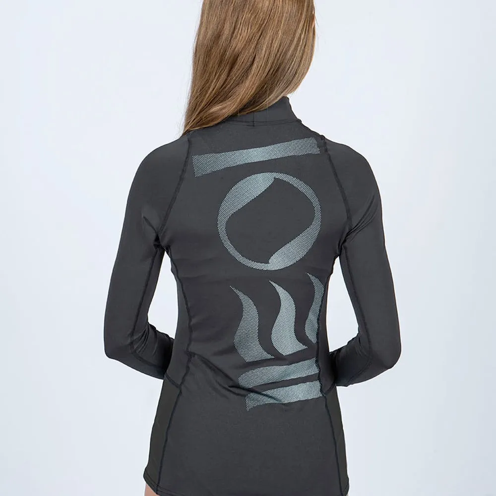 Fourth Element Women's Long Sleeve Hydro-T Rashguard - Black