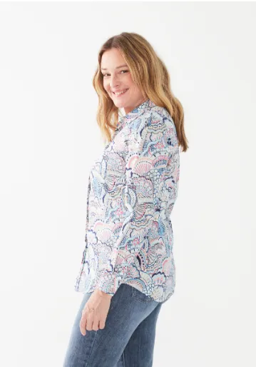 French Dressing Long-Sleeve Shirt | Print