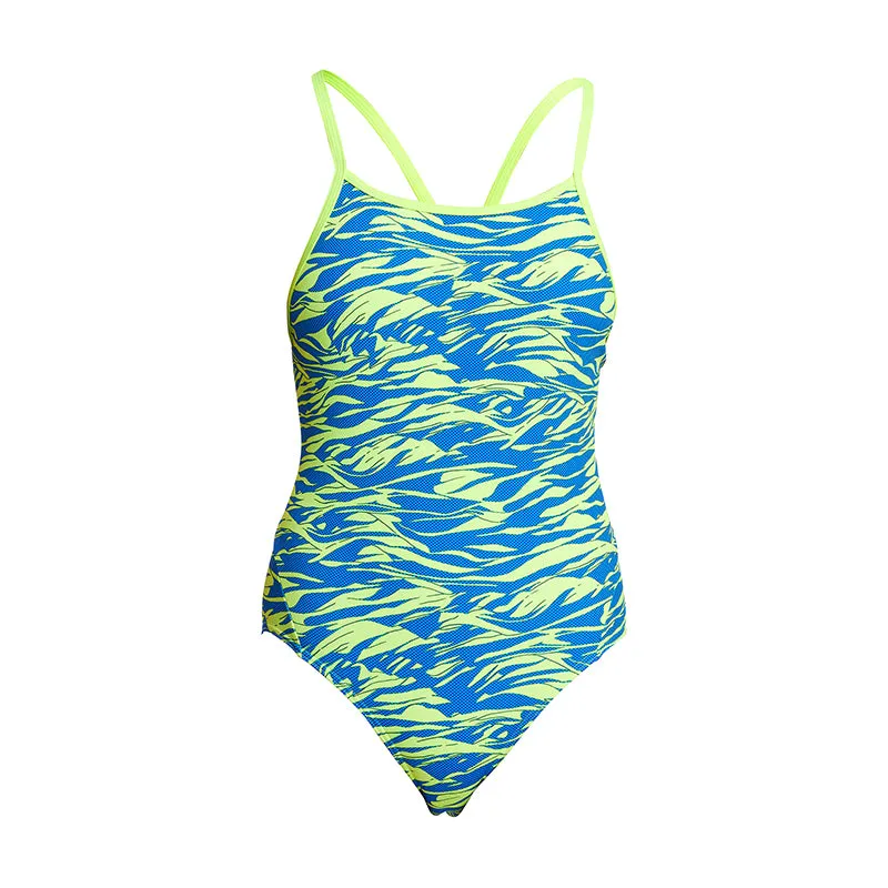 Funkita - Blizzard Blitz - Girls Diamond Back One Piece