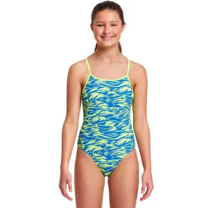 Funkita - Blizzard Blitz - Girls Diamond Back One Piece