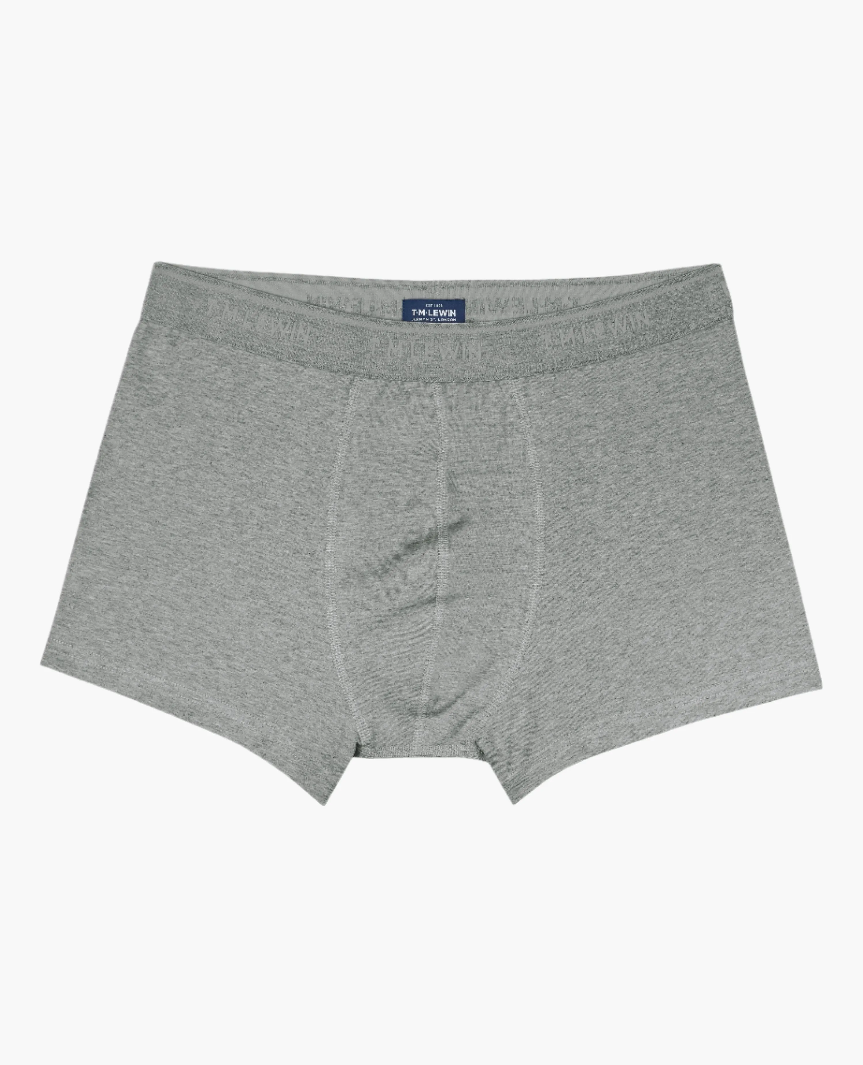 Grey Marl Jersey Trunks