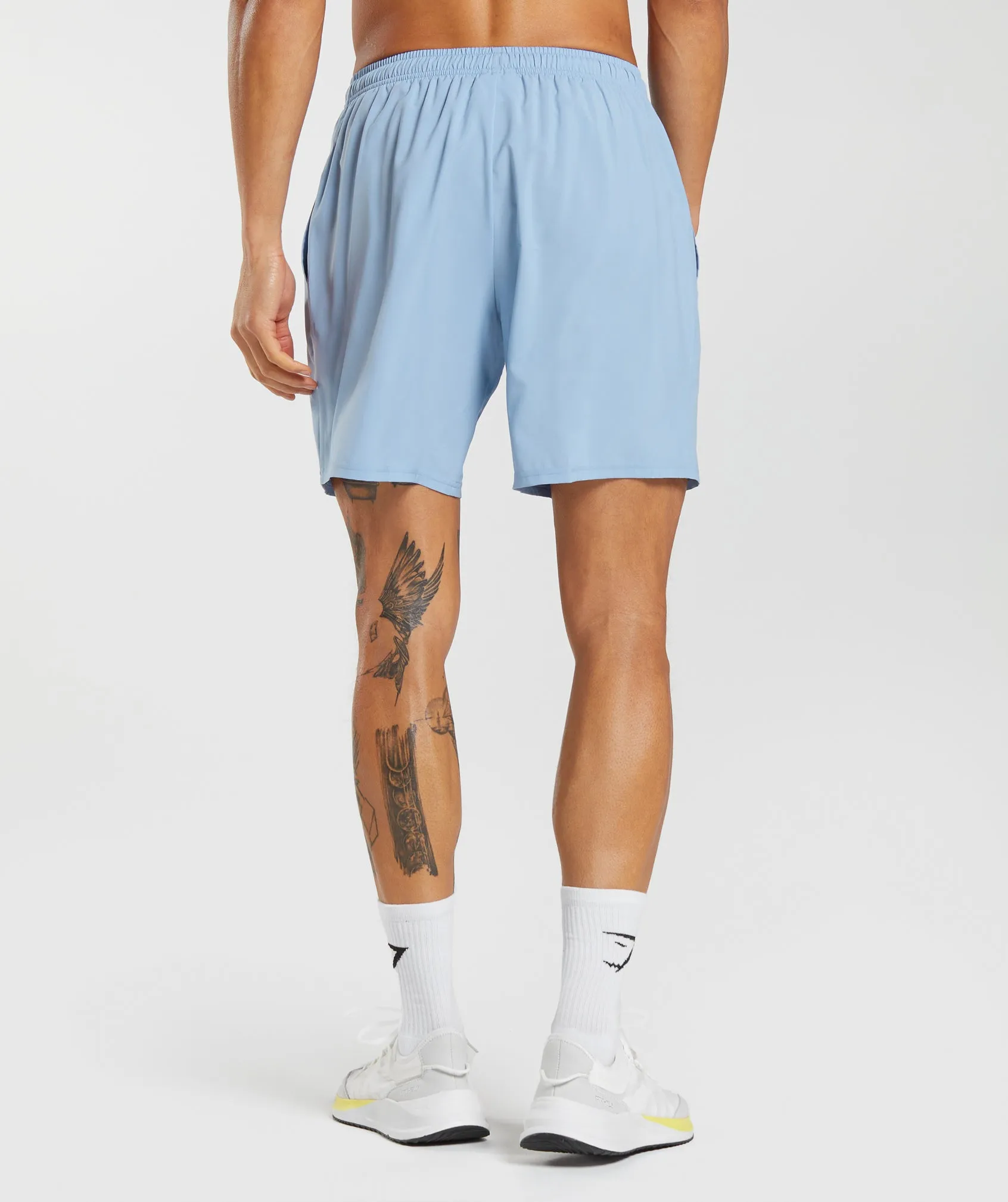 Gymshark Arrival 7" Shorts - Ozone Blue