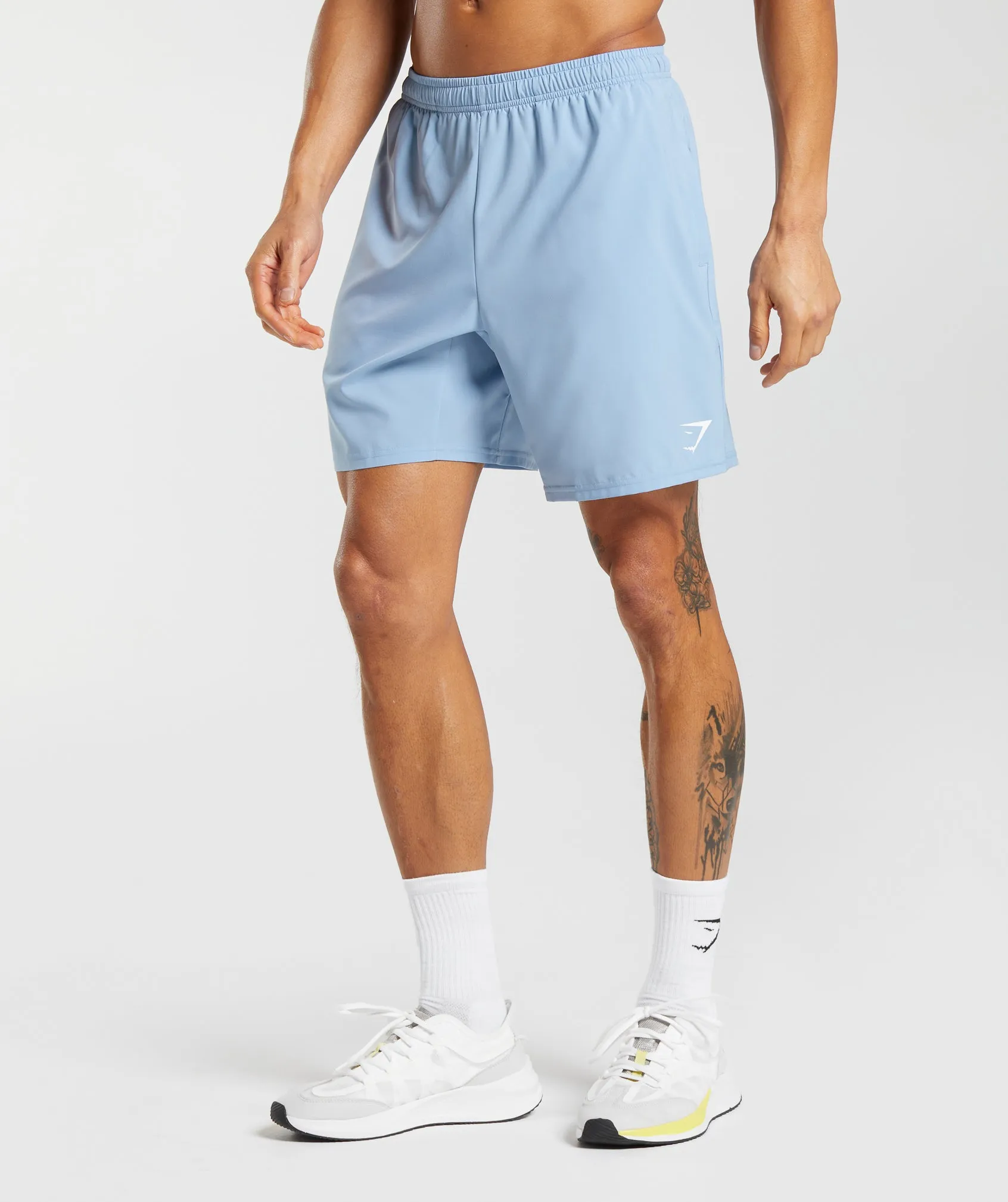 Gymshark Arrival 7" Shorts - Ozone Blue