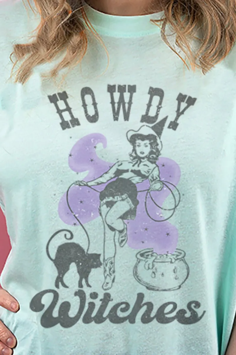 Howdy Witches Adult Soft-Tek Blend T-Shirt