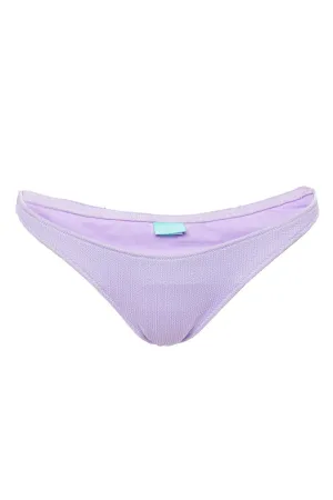 Ibiza Lavender Rib Knit Bikini Bottom