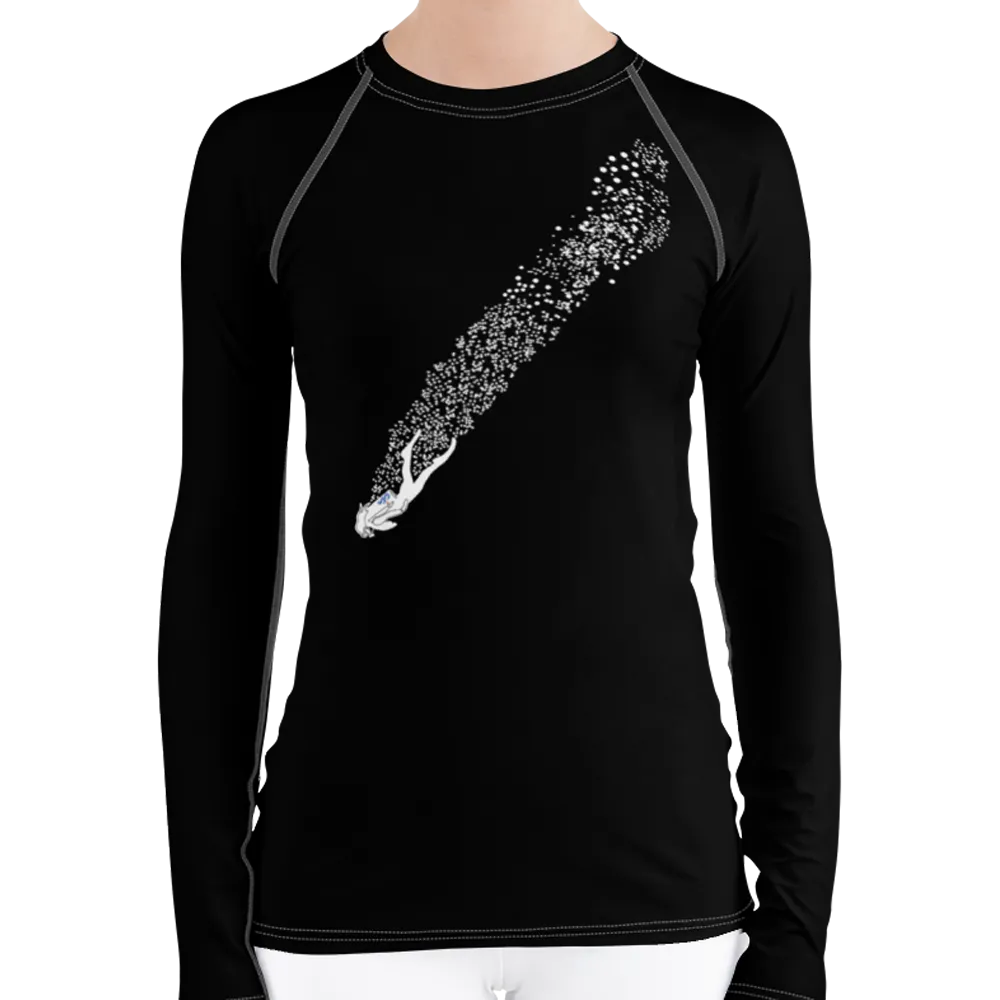 Just Bubbles Women's Rash Guard