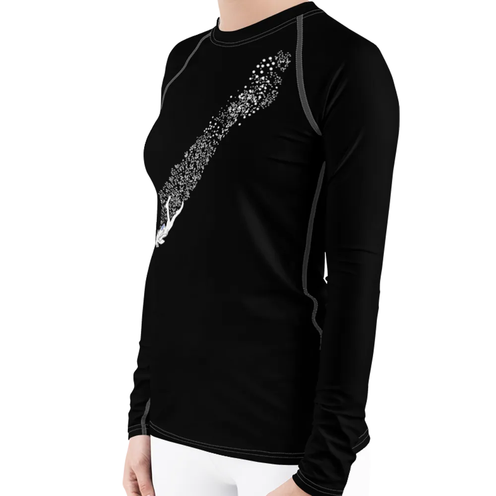 Just Bubbles Women's Rash Guard