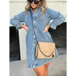 Kennedy - Versatile cute denim dress