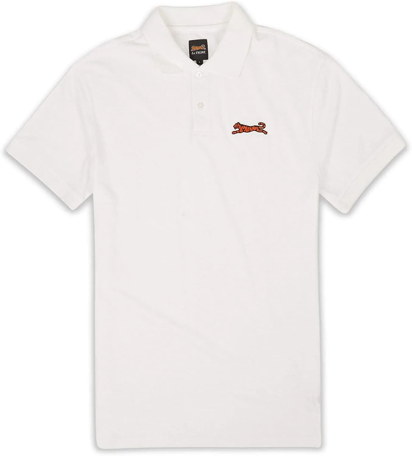 Le Tigre Men's Short Sleeve Bridge Polo