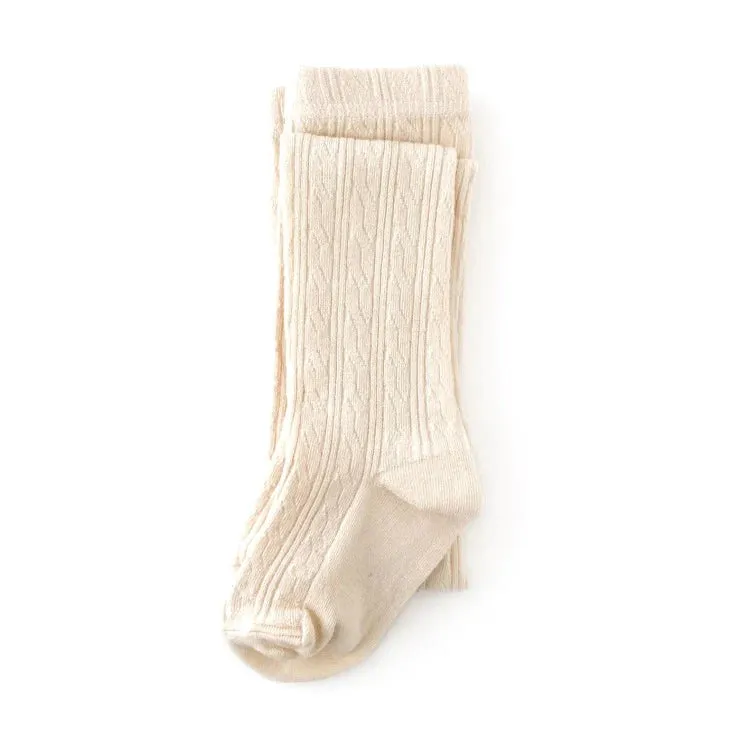 Little Stocking Company Cable Knit Tights