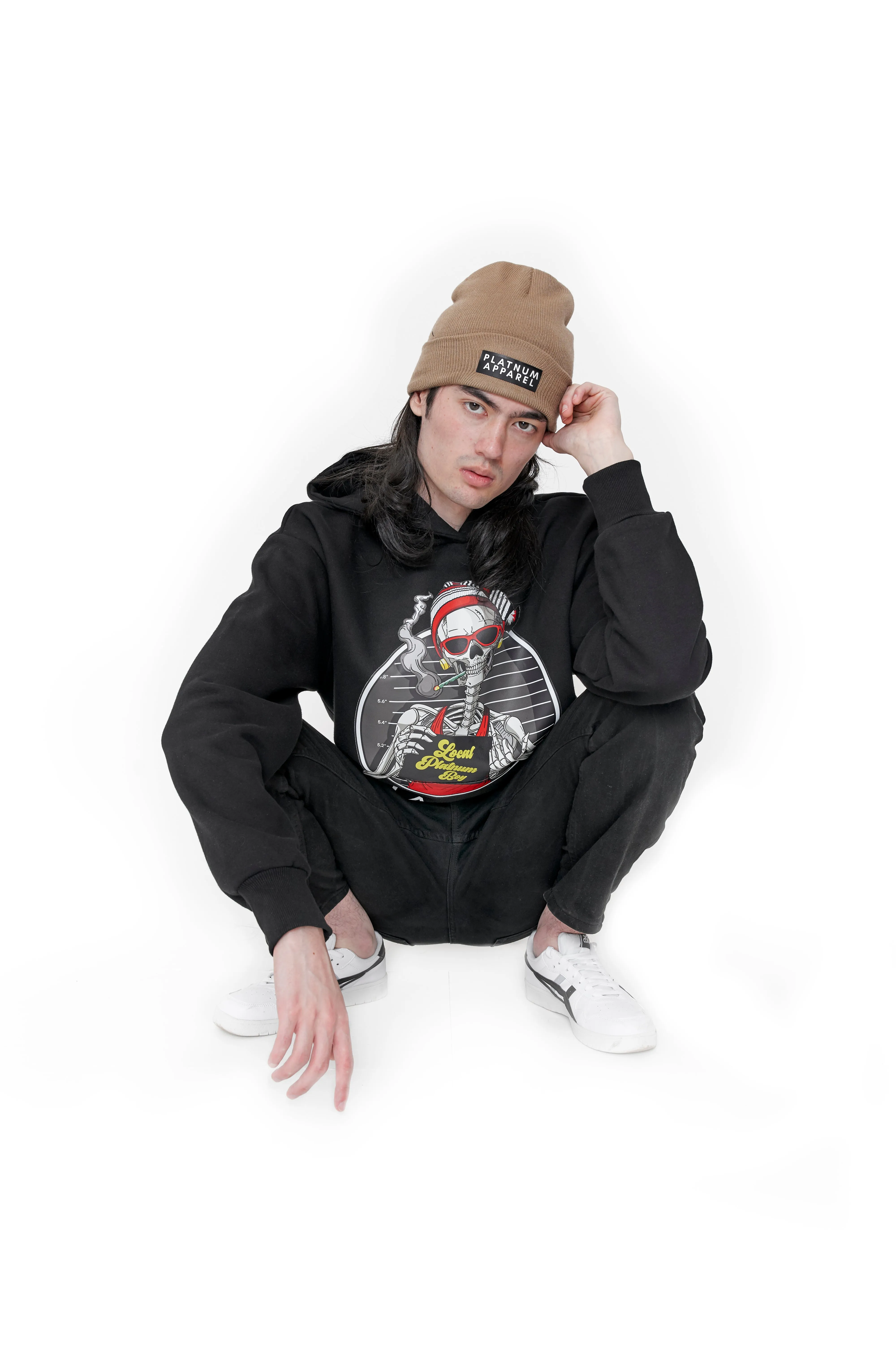 Local Platnum Boy Pull over Sweatshirt Hoodie