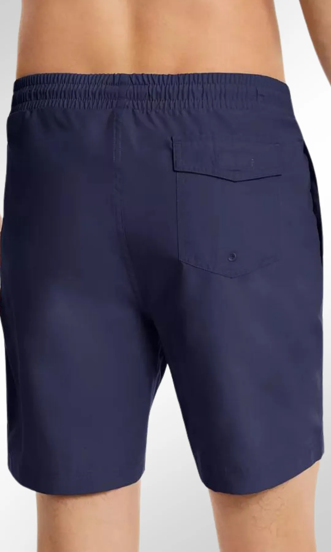 Men Quick Dry Swimsuit (Dark Blue)