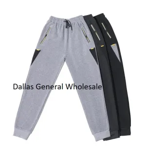 Men Winter Thermal Track Jogger Pants Wholesale