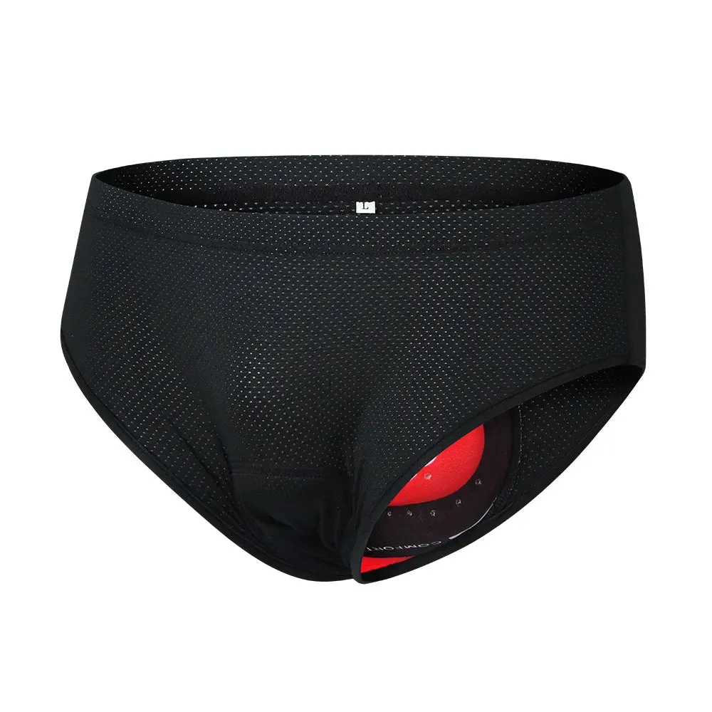 Men Women Under Shorts Padded Cycling Underwear Triangle Breathable Bicycle Underpants Mtb Bike Briefs Chamois Panties