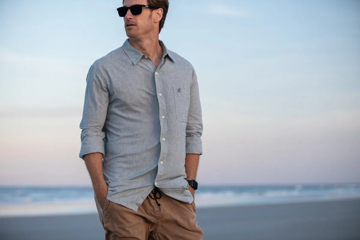 Men's Après Sail Linen Shirt | Various Colors