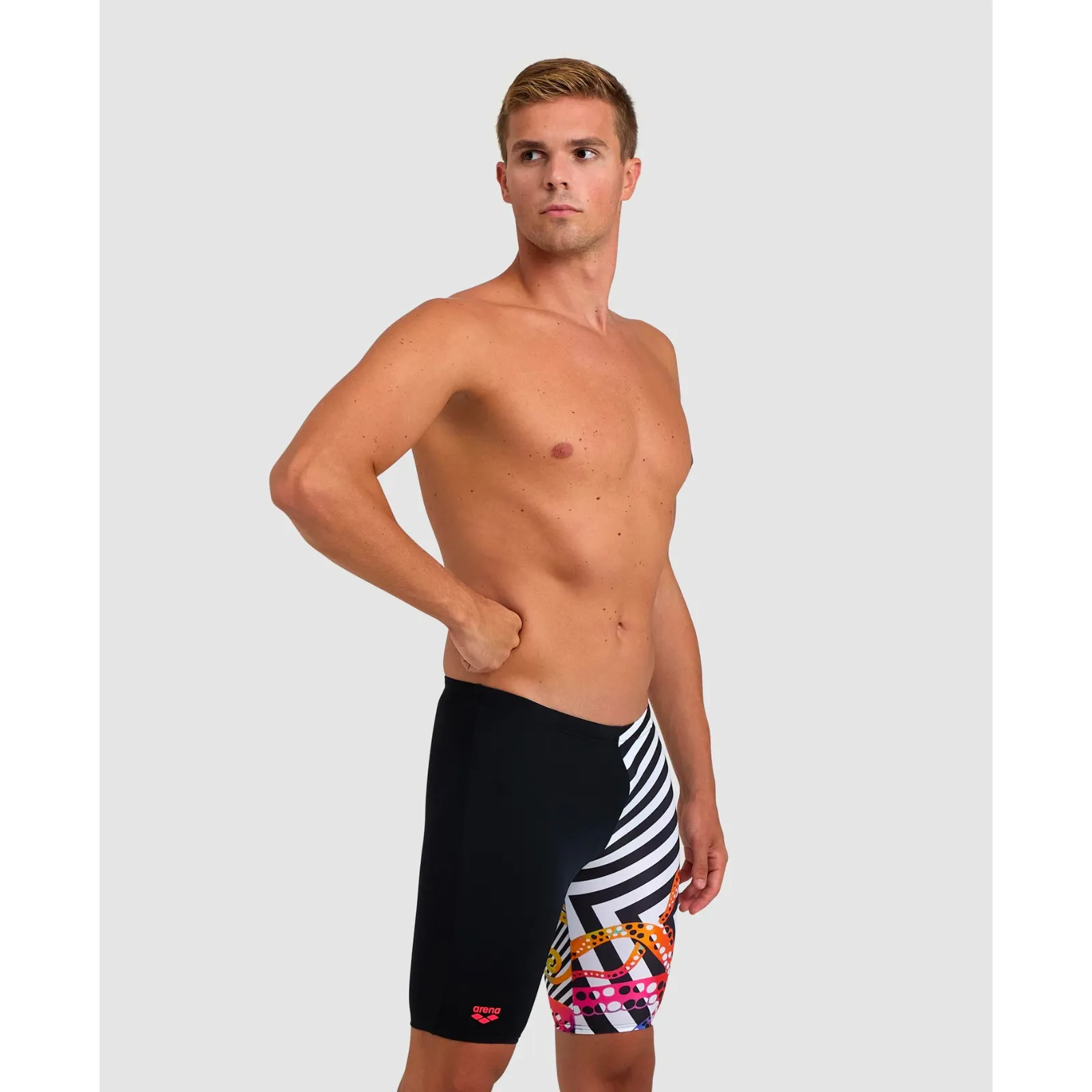 MEN'S CRAZY ARENA SWIM JAMMER OCTOPUS