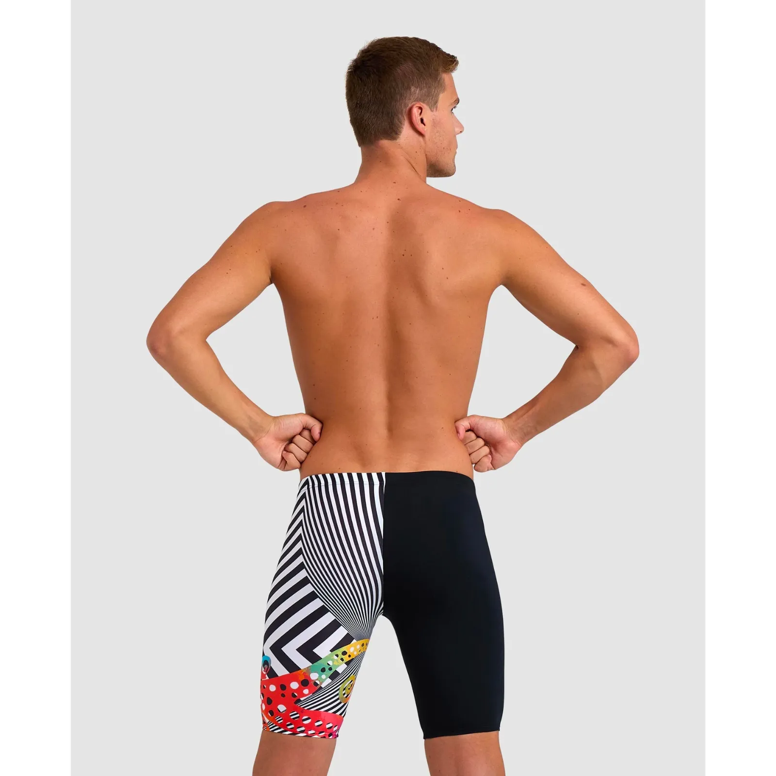 MEN'S CRAZY ARENA SWIM JAMMER OCTOPUS