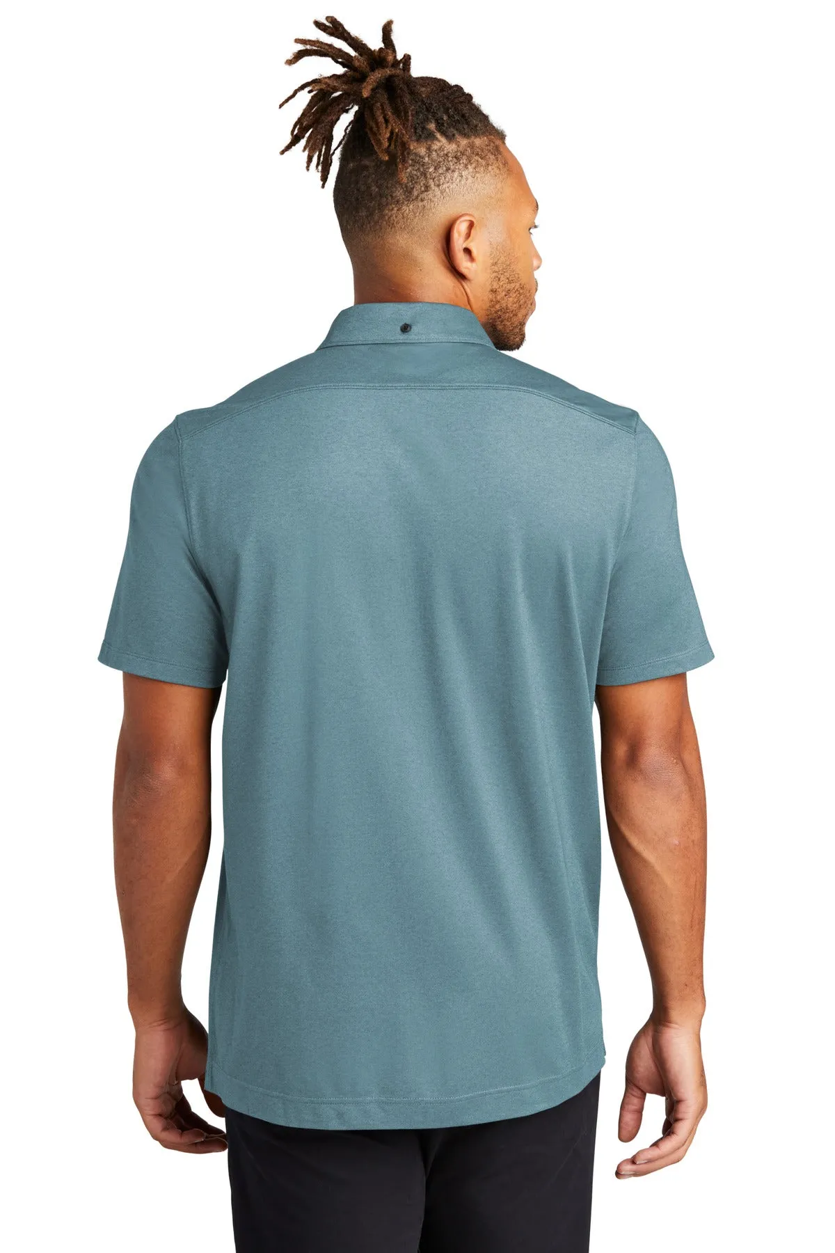 Mercer Mettle™ Stretch Pique Full-Button Polo MM1006