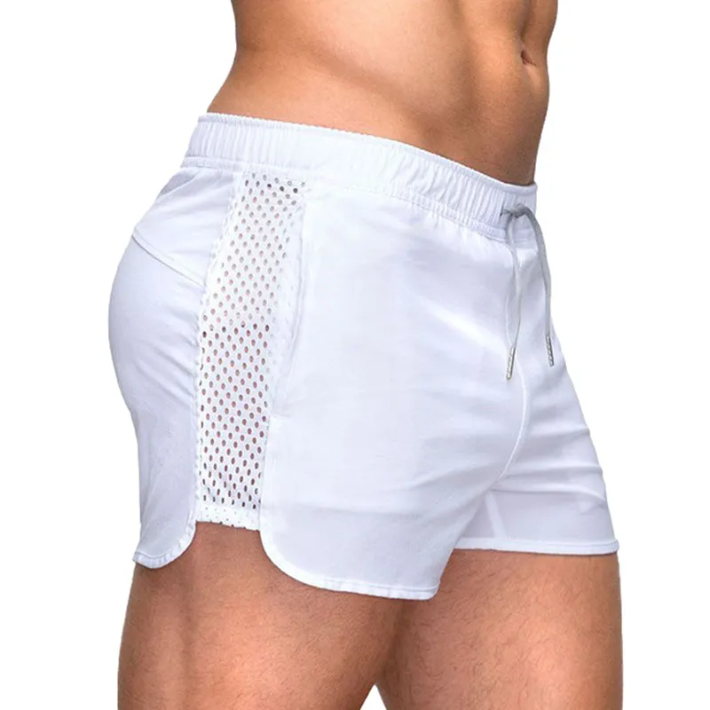 MESH SPLICING QUICKDRY 5'' INSEAM RUNNING SHORTS