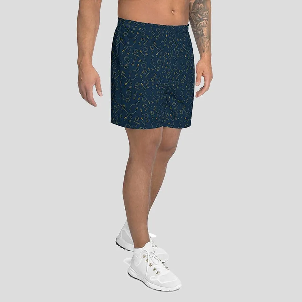 Minimal Space Athletic Shorts (POD)