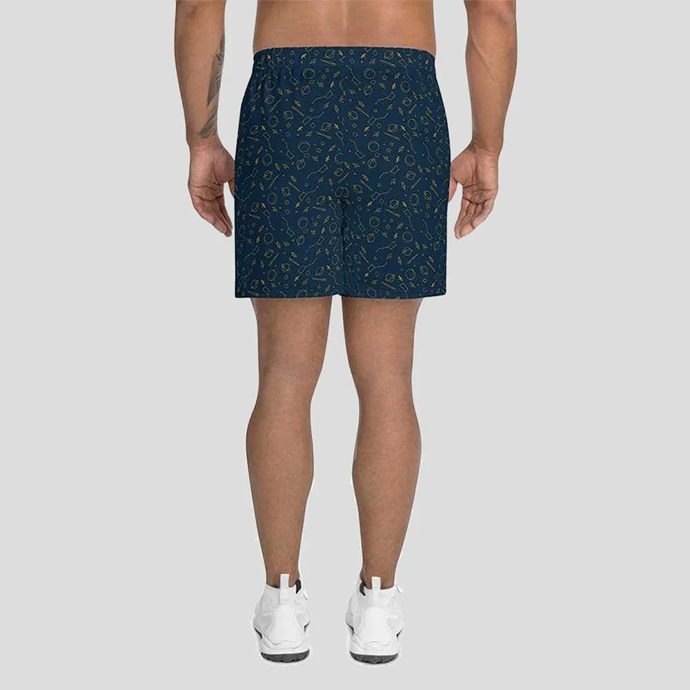 Minimal Space Athletic Shorts (POD)