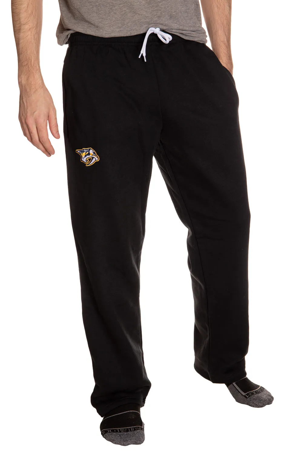 Nashville Predators Embroidered Logo Sweatpants for Men