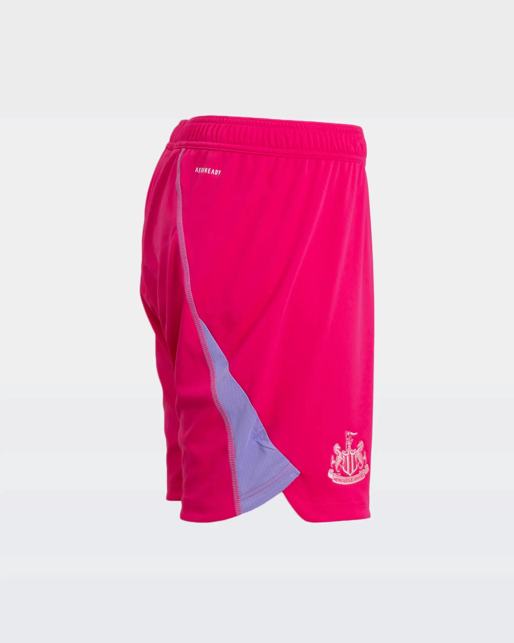 Newcastle United adidas Kids' Pink 24/25 Goalkeeper Shorts