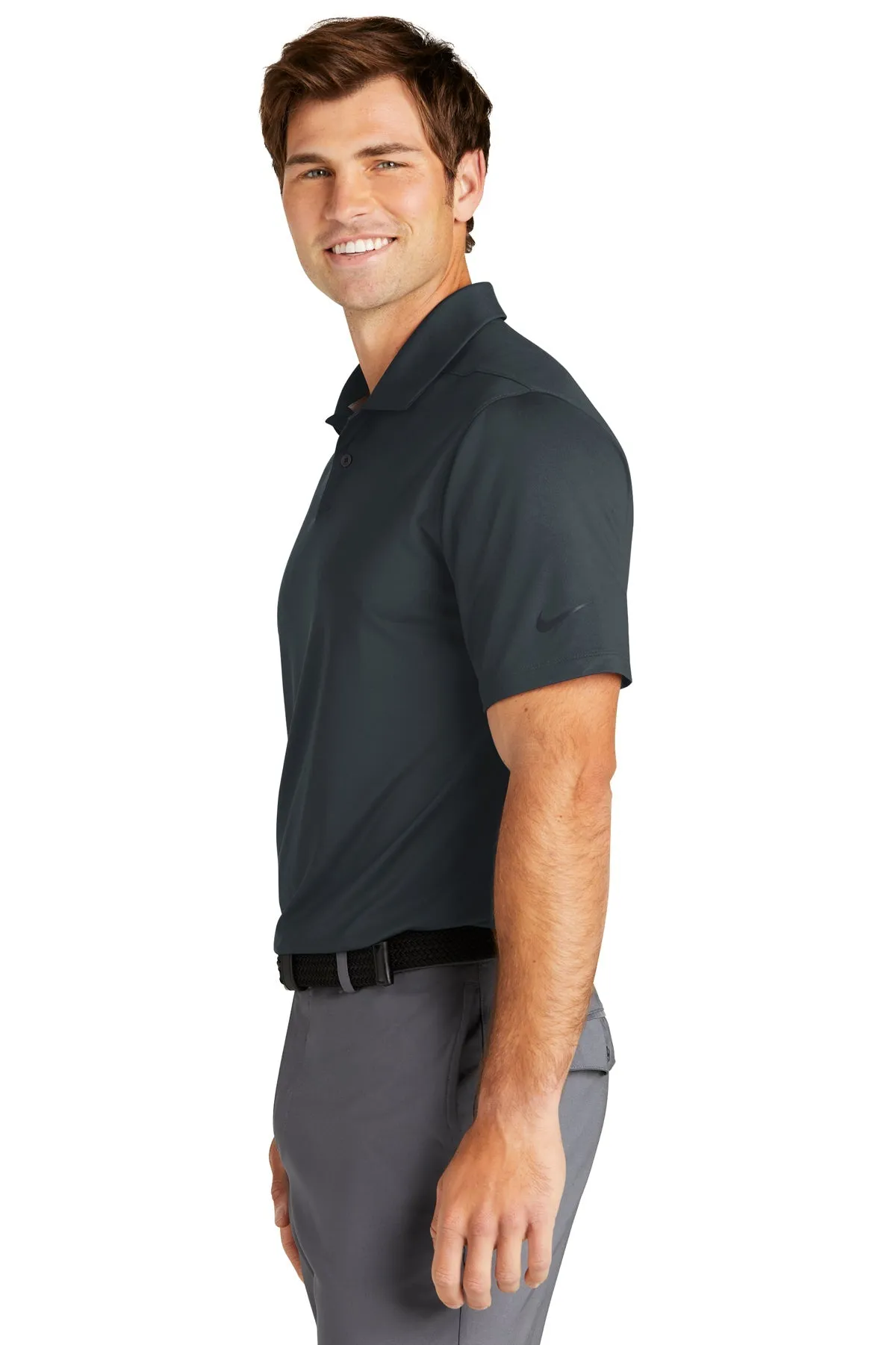 Nike Dri-FIT Vapor Customized Polos, Anthracite