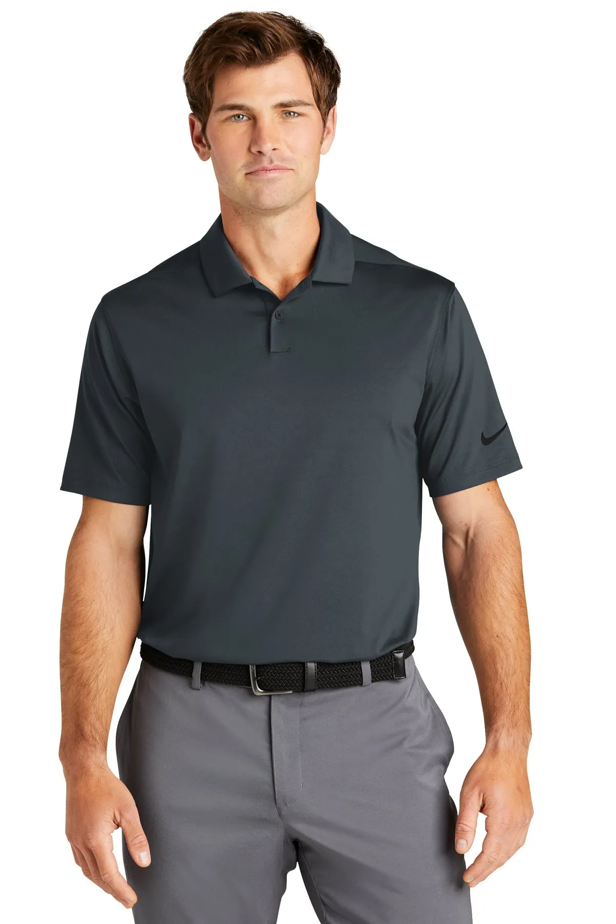 Nike Dri-FIT Vapor Customized Polos, Anthracite