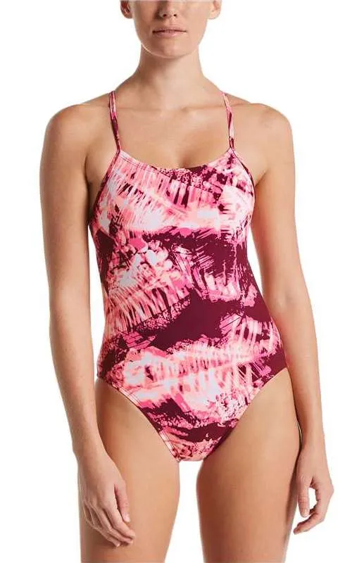 NIKE Women's Solar Canopy Cut-Out One-Piece