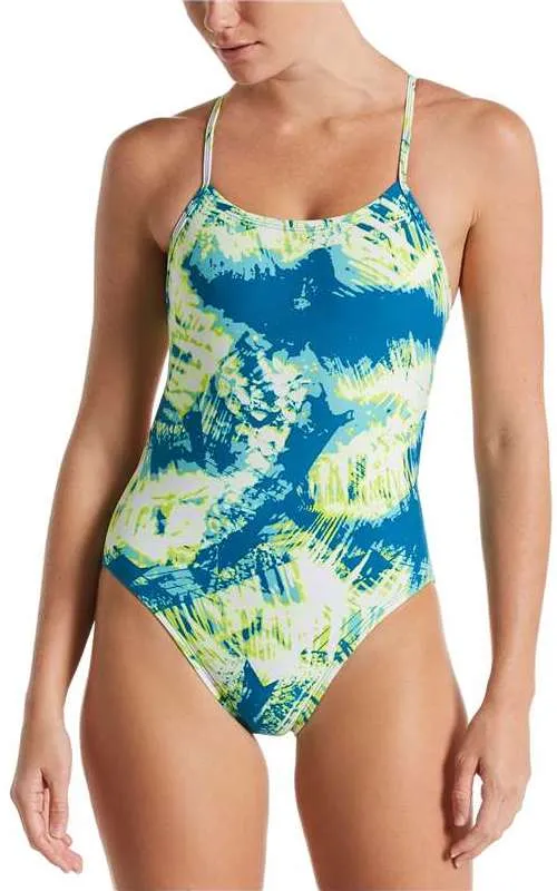 NIKE Women's Solar Canopy Cut-Out One-Piece