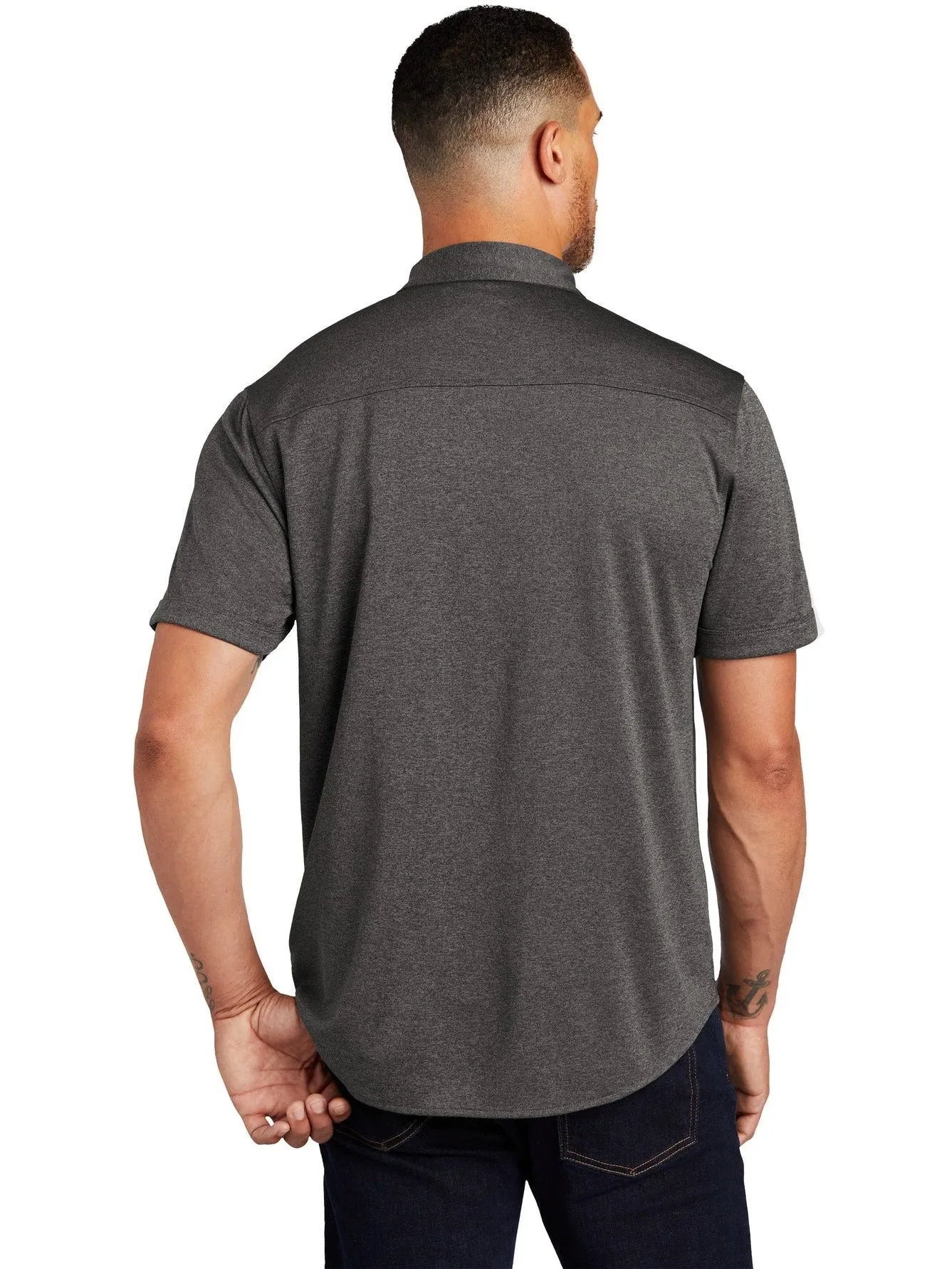 OGIO Gravitate Full-Button Polo