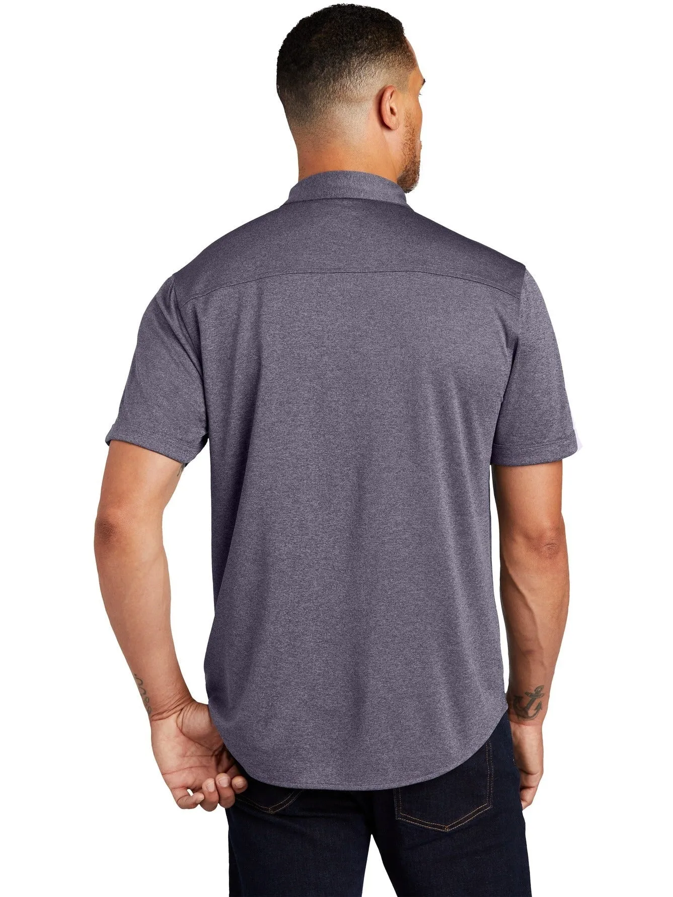 OGIO Gravitate Full-Button Polo