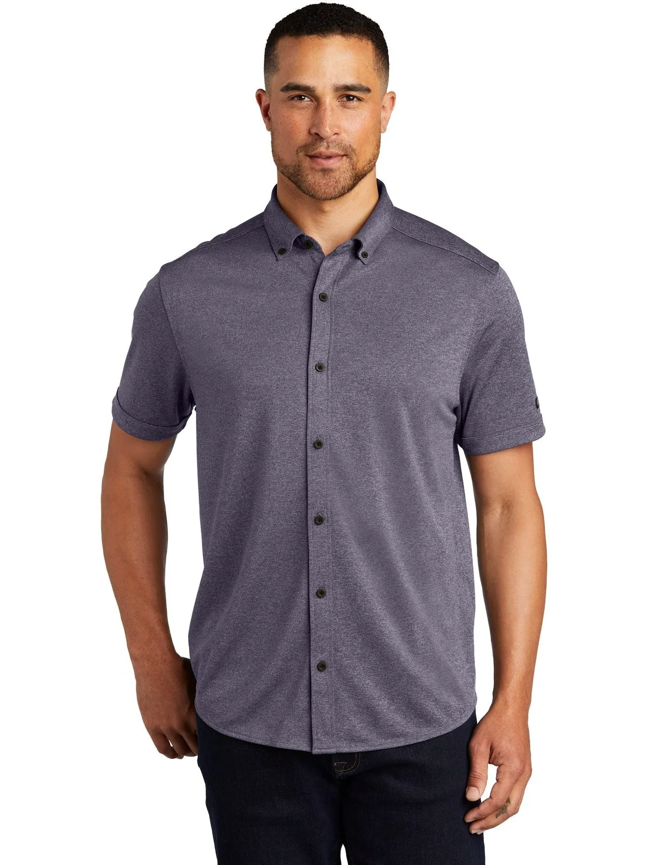 OGIO Gravitate Full-Button Polo