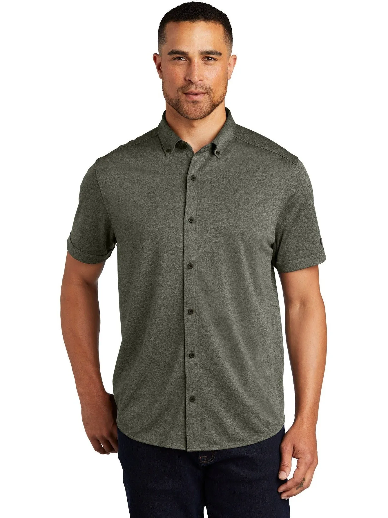 OGIO Gravitate Full-Button Polo