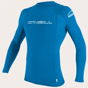 O'neill Youth Basic UPF 50  L/S Rash Guard Pacific