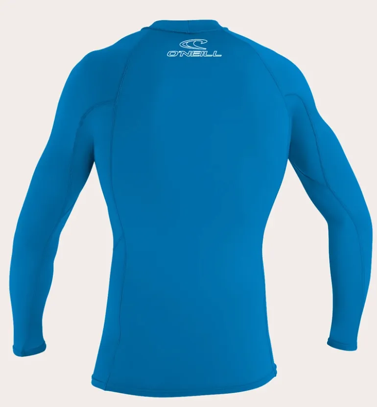 O'neill Youth Basic UPF 50  L/S Rash Guard Pacific